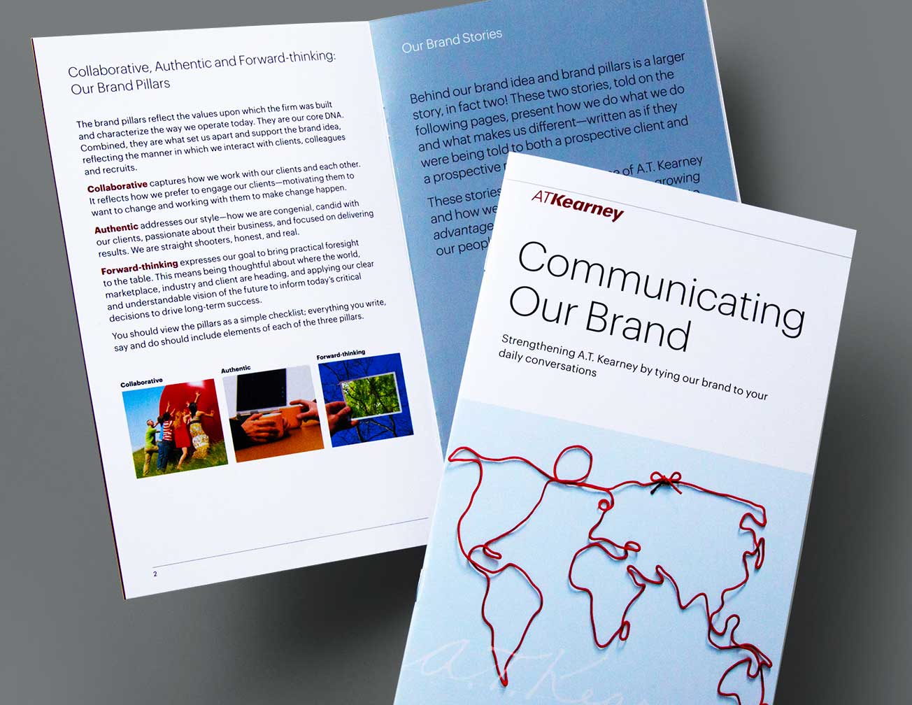 kearney_comm-brand-brochure.jpg Art Direction by: Bart Crosby, Crosby Associates